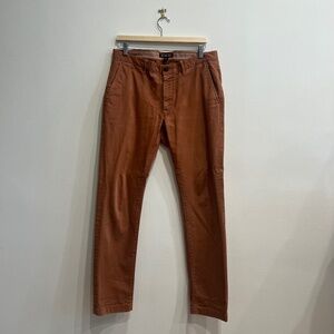 Michael Kors Flat-Front Cotton Chino